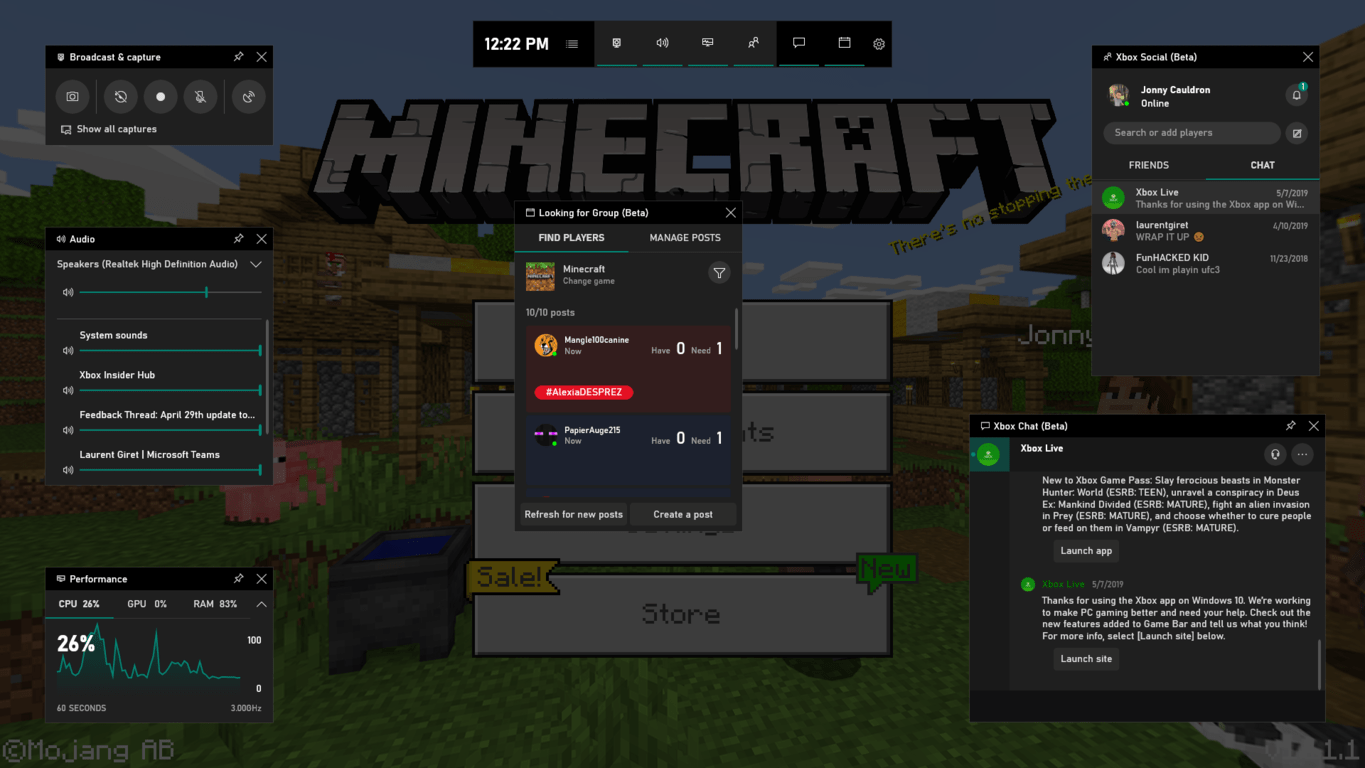Windows10ԣXbox֧@ʾ(sh)r(sh)(sh)