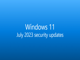 Win11KB5028185(qing)Ӌ(j)ȫMoment 3a(b)